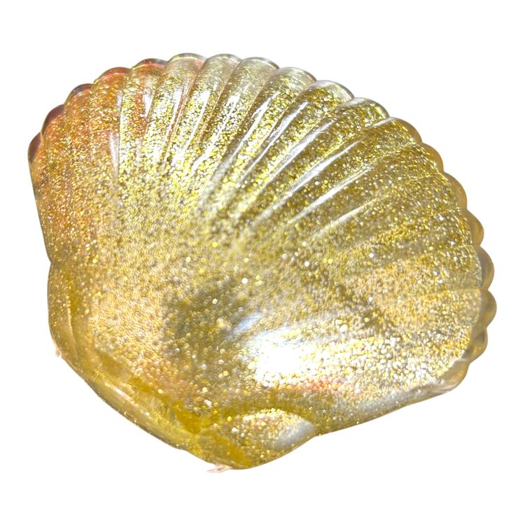 Glitter Squishy Shell Fidget Sensory Squish Toy - 4 Colours 2